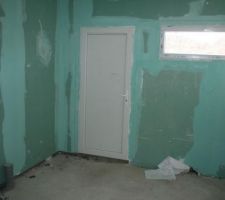 Buanderie   Porte de service