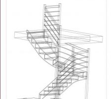 Escalier prévu