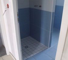 Douche &agrave; l'italienne