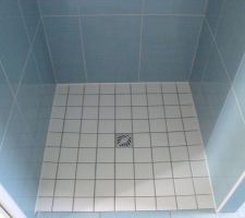 Douche &agrave; l'italienne