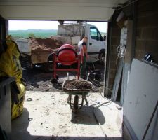 Escalier arri&egrave;re