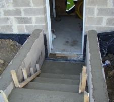 Escalier arri&egrave;re