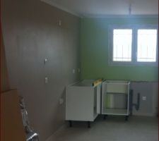 Mise en place de la cuisine