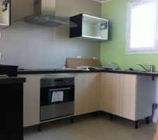Mise en place de la cuisine