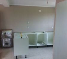 Mise en place de la cuisine