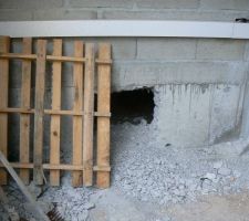 Nouvel accès au vide sanitaire