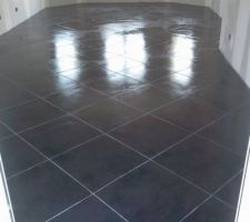 Carrelage salon en cours...