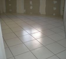 Carrelage de la chambre