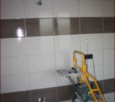 Carrelage de la salle de bain