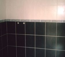 Vue de la douche du rdc