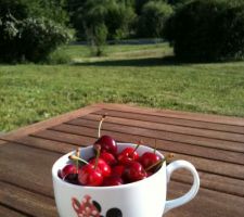 Apres l'effort, la cerise sur le gateau..!