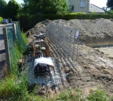 Livraison des ferrailes