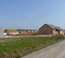 Vue sur le lotissement