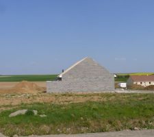 Vue à l'est de la parcelle