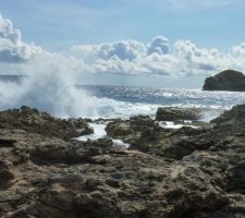 Voyage en guadeloupe, La Pointe des châteaux