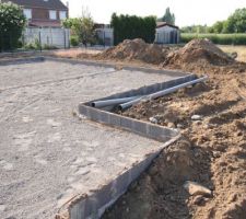 Avant le ferraillage