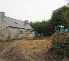 Beau travail du terrassier