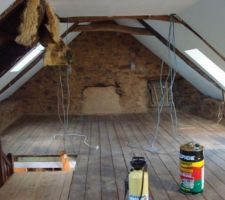 Etage sans les cloisons