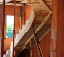 Coffrage escalier