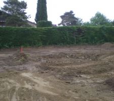 Début terrassement terrain