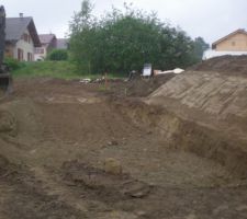 Début terrassement terrain