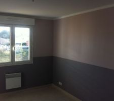 Derni&egrave;re chambre enfant peinte