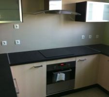 Branchement plaque induction - four et rajout de prise sur le plan de travail