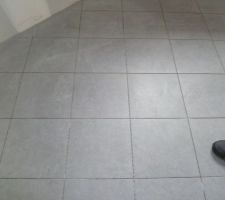 Carrelage cuisine en cours