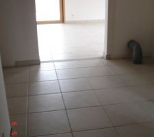 Carrelage de l'entr&eacute;e