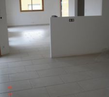 Carrelage salon s&eacute;jour cuisine