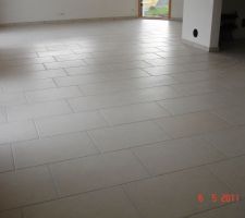 Carrelage salon s&eacute;jour cuisine