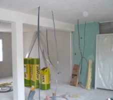 11/05/11 : Placo bureau / Salle d'eau