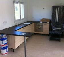 Cuisine en cours, plan posé mais pas fixé (Aperçu)