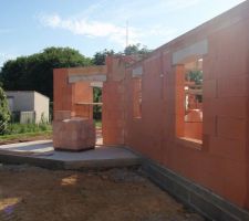 Facade Est avec la terrasse