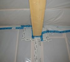 Jointer la poutre n'a pas été simple