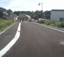 Vue voirie lotissement