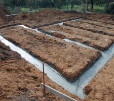 Le point de départ de notre maison, enfin!!...