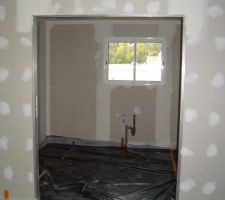 Préparation chape ici cuisine