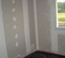 Préparation chape ici chambre 3