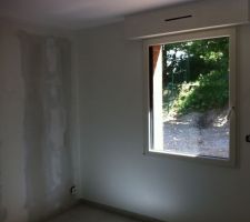 La seconde couche de peinture