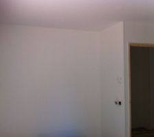 La seconde couche de peinture