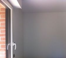 La seconde couche de peinture