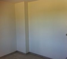 La seconde couche de peinture