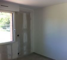 La seconde couche de peinture