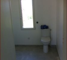 La seconde couche de peinture