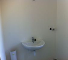 La seconde couche de peinture