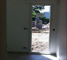 La seconde couche de peinture