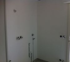 La seconde couche de peinture