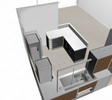 Plan cuisine 3D