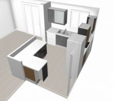Plan cuisine 3D